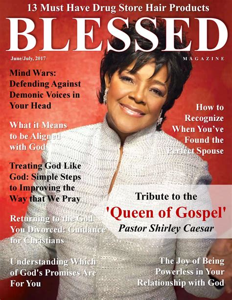 blessed magazine